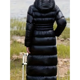 Winter Women's Loose Elegant Warm Coat, Everyday Winter Wear, Winter Outerwear, Classic Winter Style, Elegant Outerwear, Warm Fabric, Durable Material, Long Coat, Outer Jacket, Stylish Women, Casual Outfit