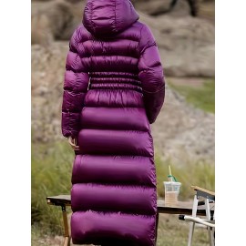 Winter Women's Loose Elegant Warm Coat, Everyday Winter Wear, Winter Outerwear, Classic Winter Style, Elegant Outerwear, Warm Fabric, Durable Material, Long Coat, Outer Jacket, Stylish Women, Casual Outfit